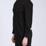 BALLOON MINI DRESS BLACK