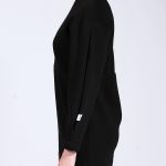 BALLOON MINI DRESS BLACK