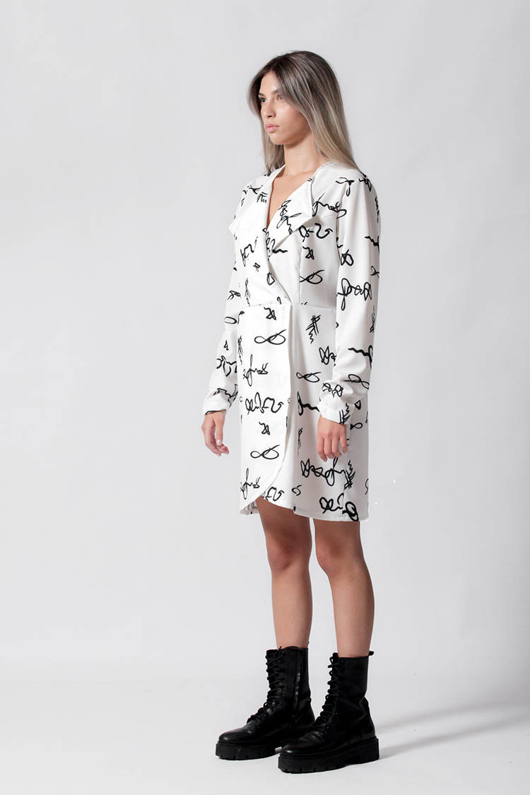 Signature mini dress