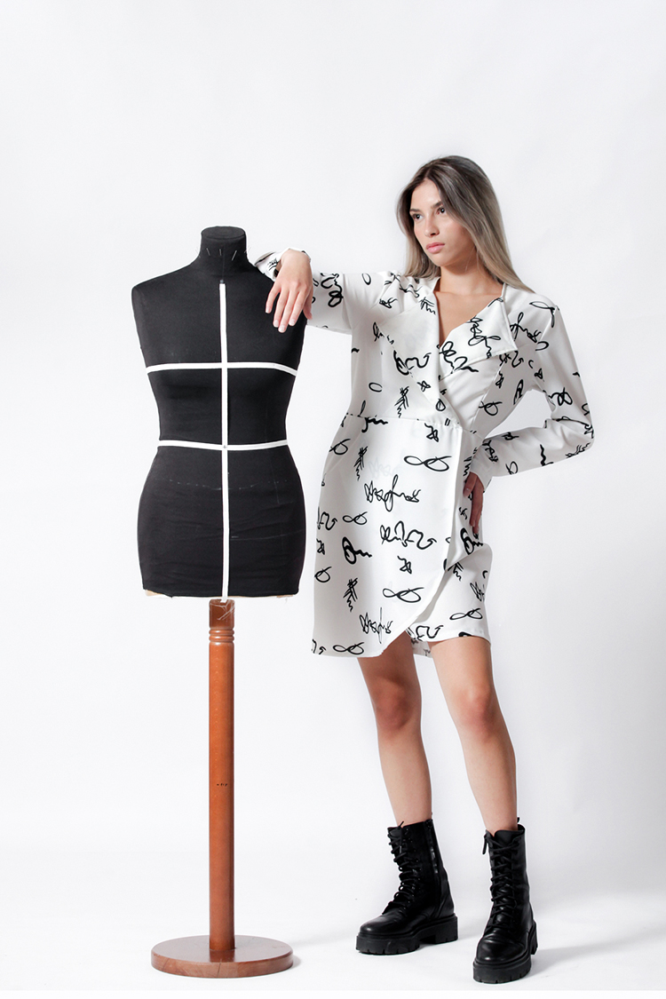 Signature mini dress