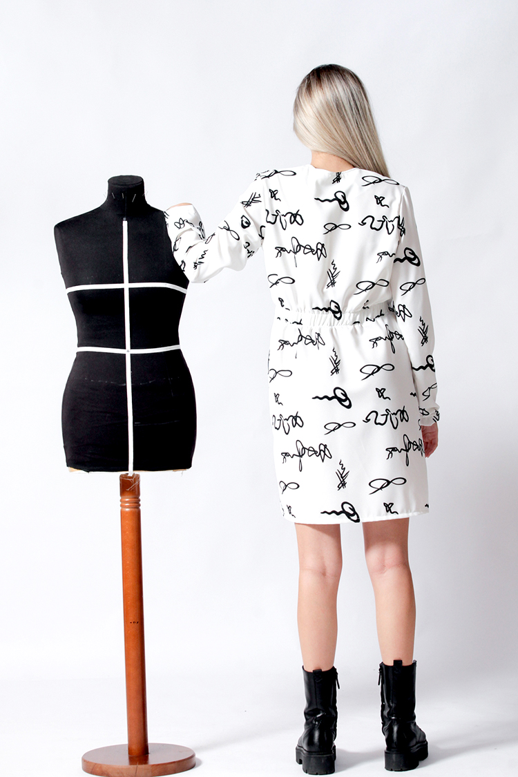 Signature mini dress