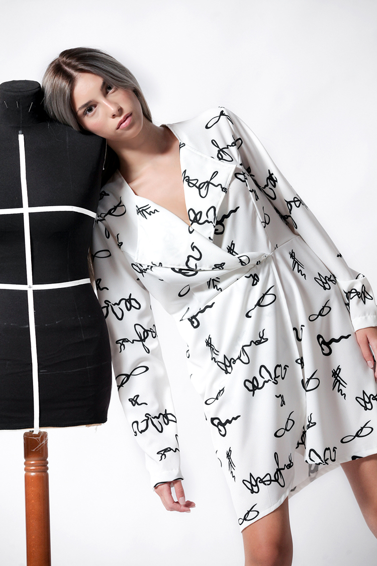 Signature mini dress