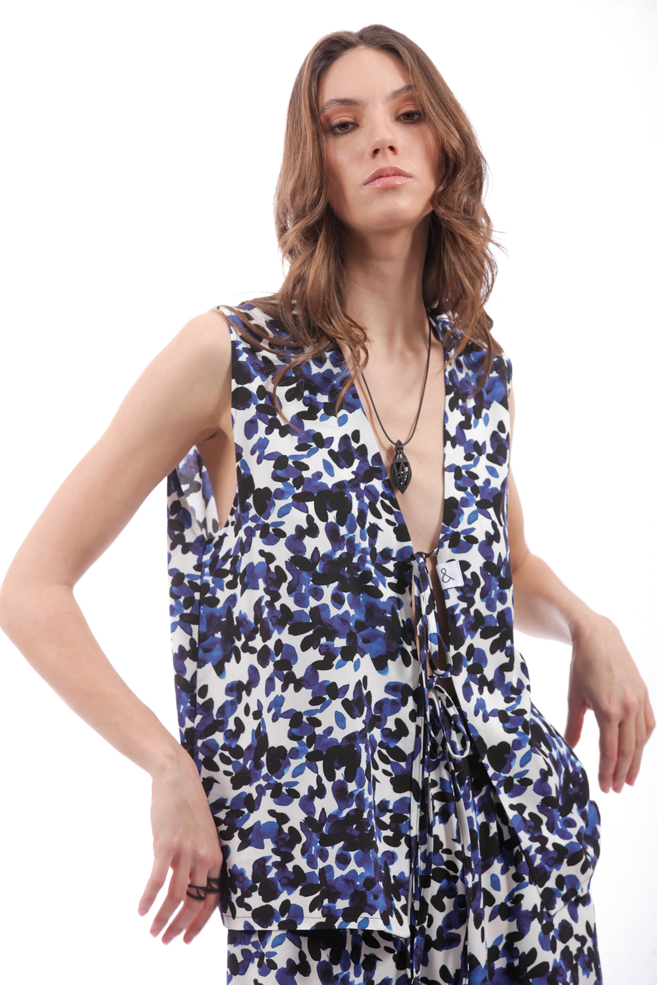 TIE FRONT LOOSE TOP
