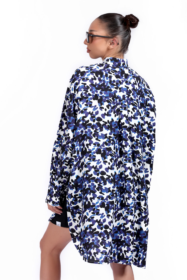 LONG SEMIZIE DRESS WITH BELT