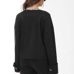 LOOSE-FIT BLOUSE WITH DOUBLE CUFF
