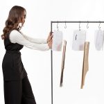 WRAP FRONT WAISTCOAT WITH LOGO PIN BLACK