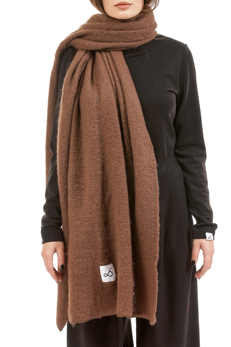 BROWN SCARF