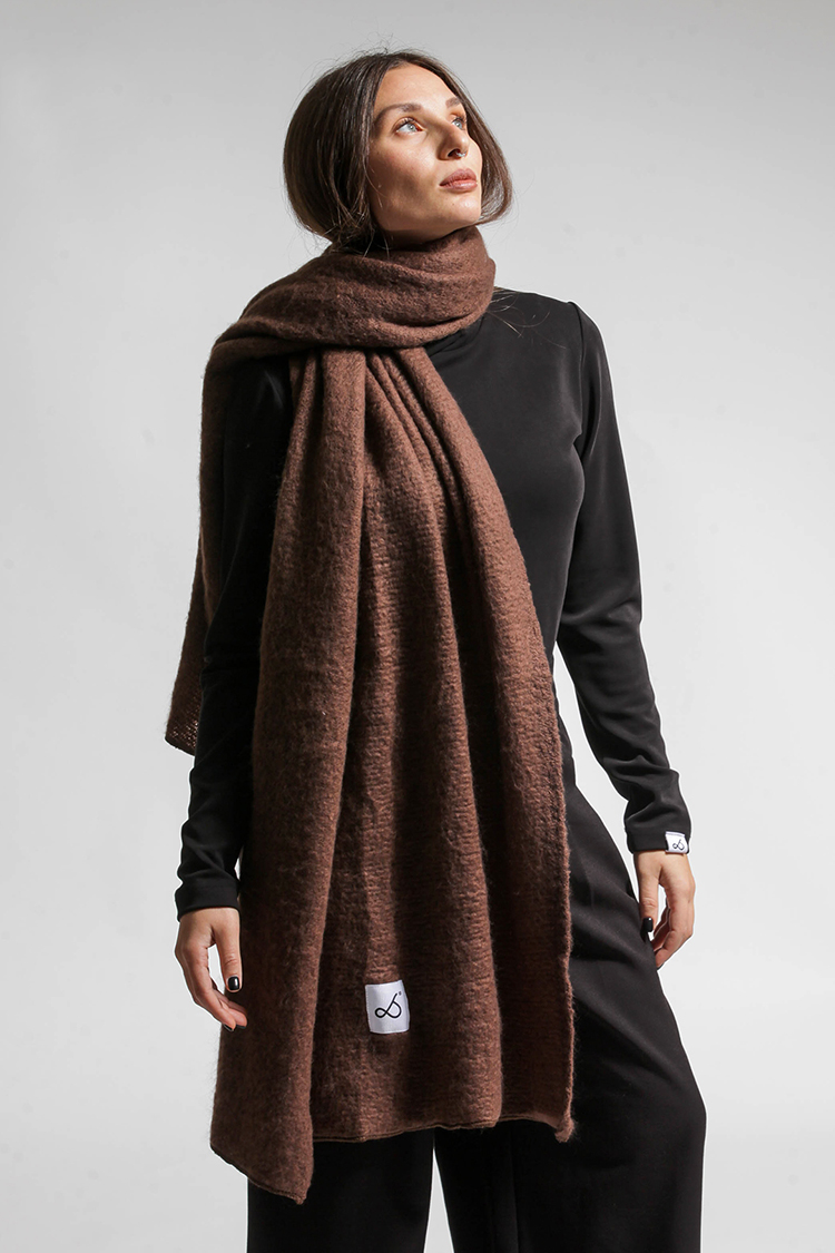 BROWN SCARF