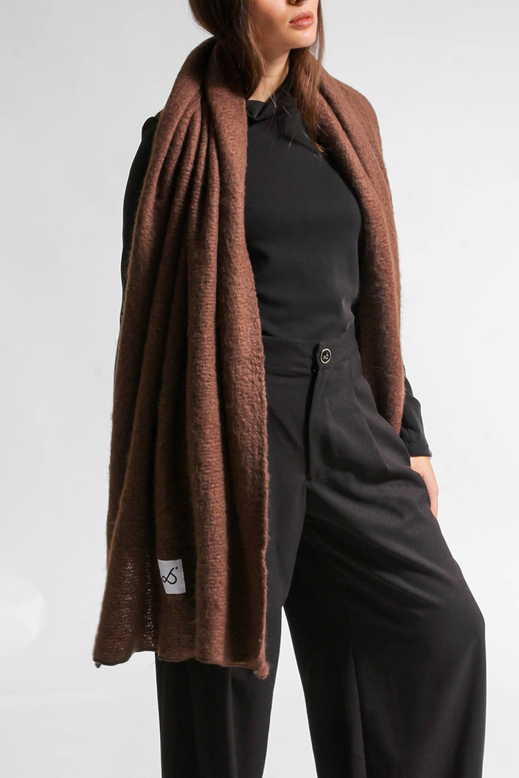 BROWN SCARF