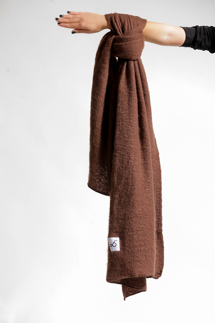 BROWN SCARF