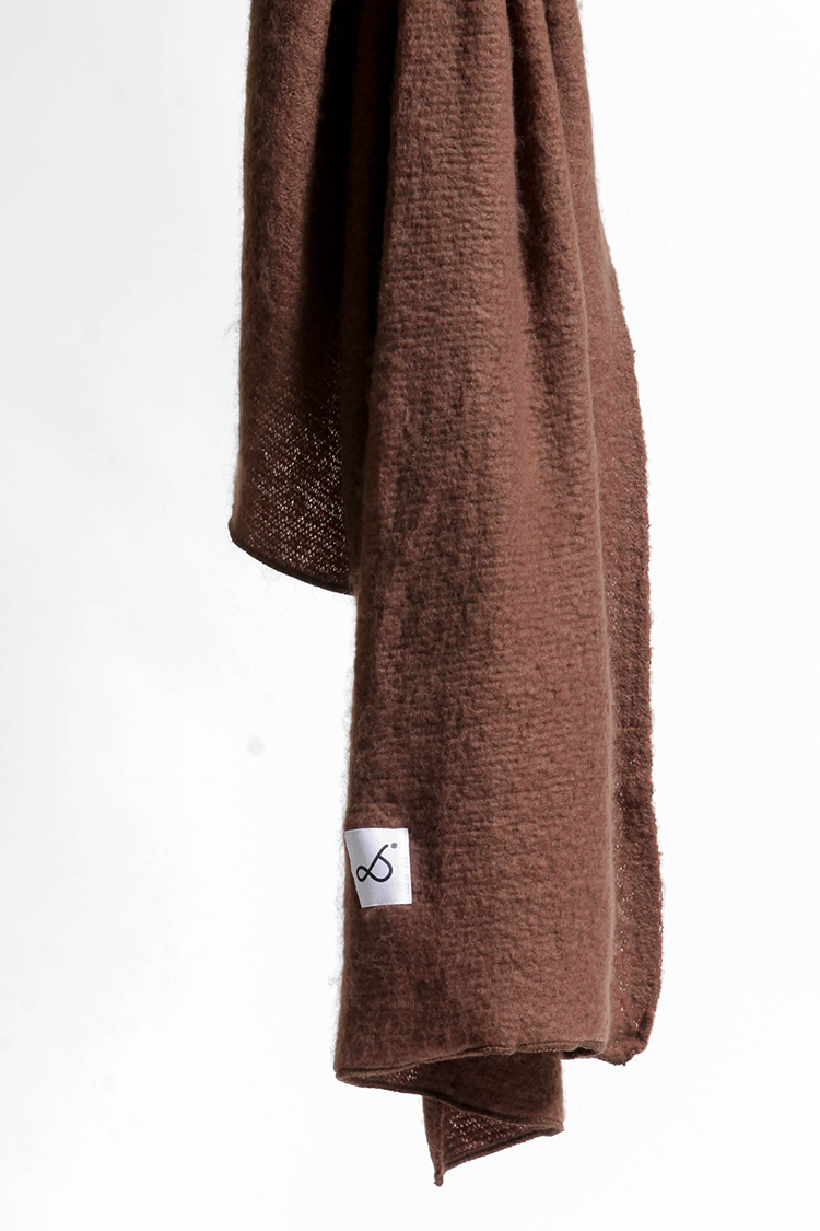 BROWN SCARF