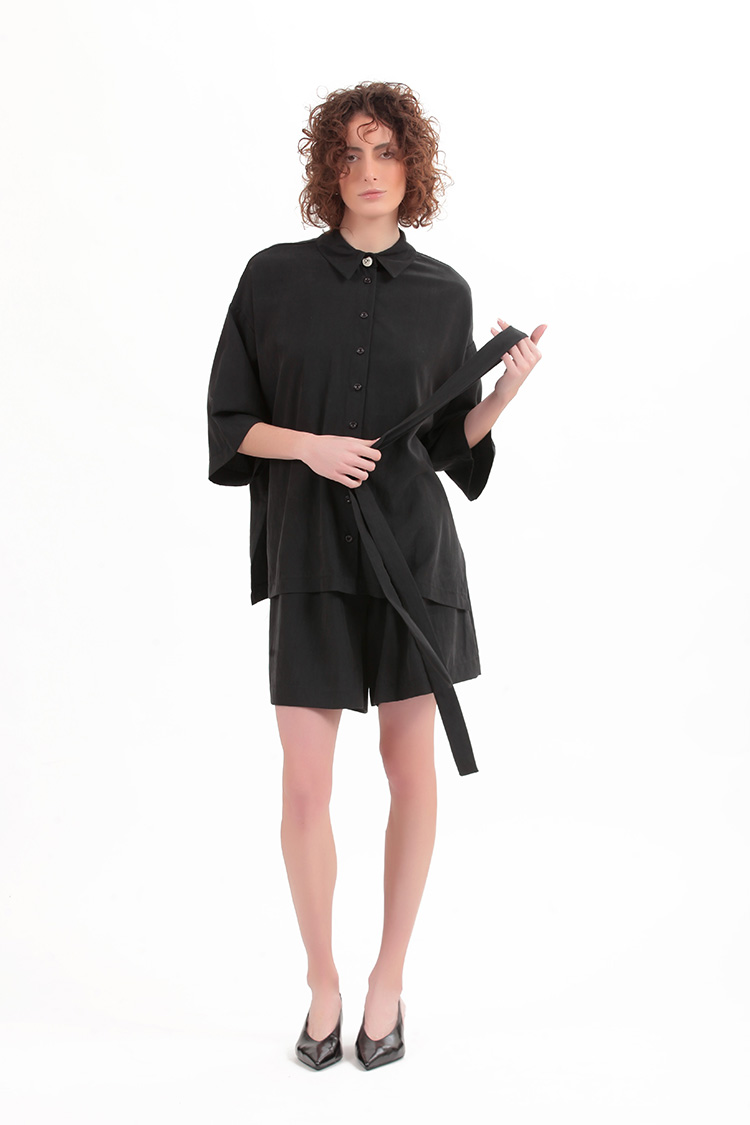 UNISEX SHIRT — BLACK