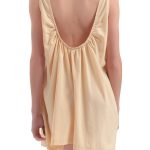 WIDE LEG SHORTS JUMPSUIT — BUTTER