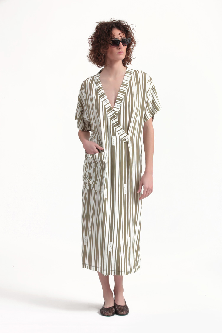STRIPE CAFTAN — STRIPE