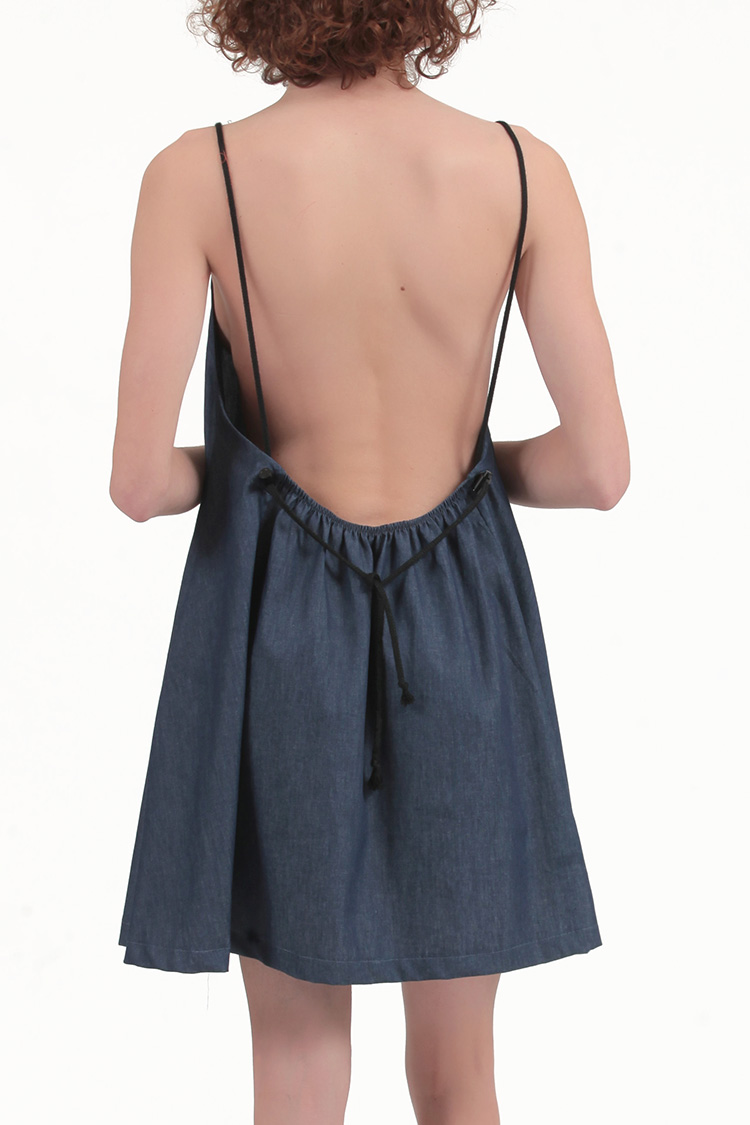 BACKLESS MINI DRESS — ELVIS