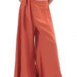 EXTRA WIDE TROUSERS — ORANGE
