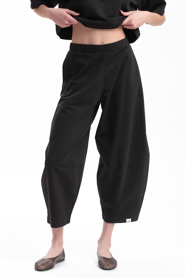 BALLON TROUSER — BLACK