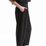 BALLON TROUSER — BLACK