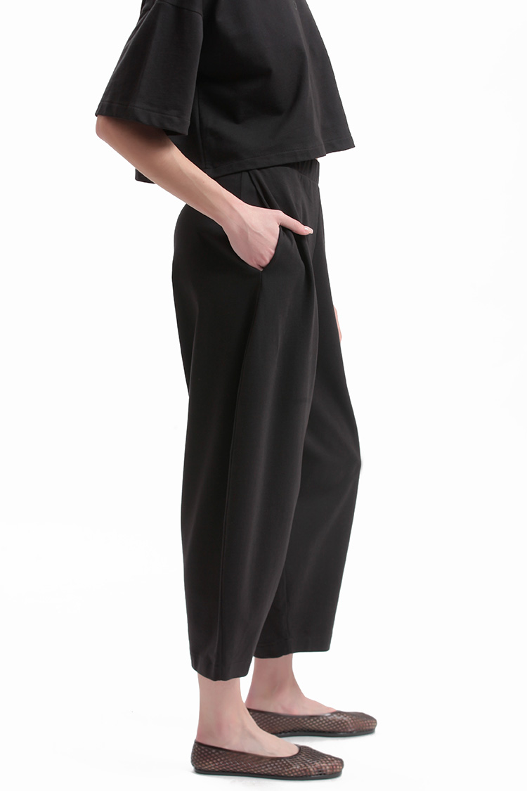 BALLON TROUSER — BLACK