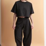 BALLON TROUSER — BLACK