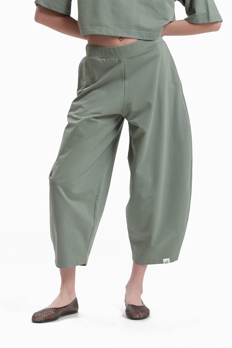 BALLON TROUSER — OLIVE