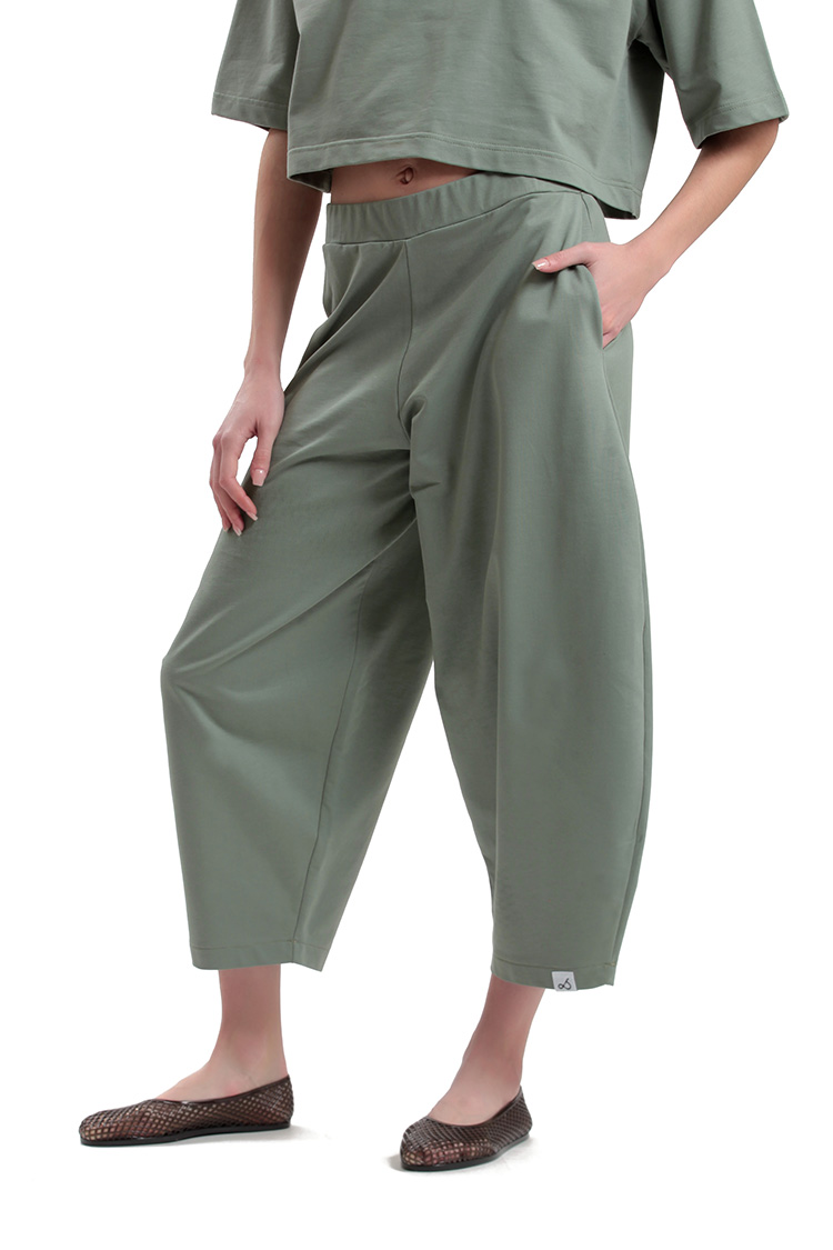 BALLON TROUSER — OLIVE