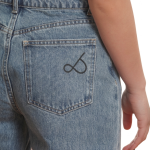 WOMEN’S HIGH-WAISTED BARREL LEG JEANS