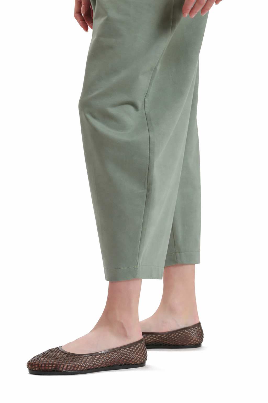 BALLON TROUSER — OLIVE