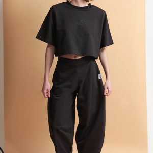 BALLON TROUSER — BLACK